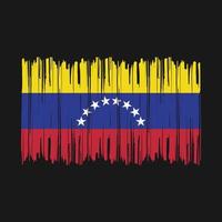 venezuela flagge bürste vektor