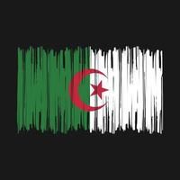 Algeriets flaggborste vektor