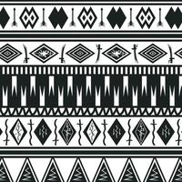 traditionell Kunst besitzen gemacht ethnisch Urwald Stammes- Muster Hintergrund geeignet zum drucken Stoff und Verpackung vektor