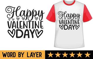 Valentinstag Tag svg t Hemd Design vektor