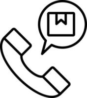 Telefon Anruf Vektor Symbol
