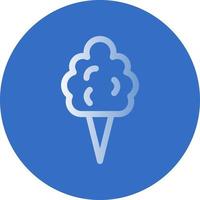 Zuckerwatte-Vektor-Icon-Design vektor