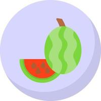 vattenmelon vektor ikon design