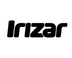 irizar Marke Logo Auto Symbol Name schwarz Design Spanisch Automobil Vektor Illustration