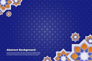 Vektor Arabisch Ramadan Muster islamisch Hintergrund Ornament
