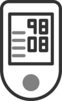 oximeter vektor ikon