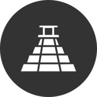 aztekisches Pyramidenvektorsymbol vektor