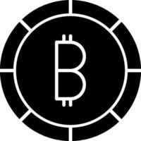 Bitcoin-Vektorsymbol vektor
