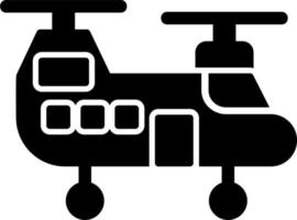 militär helikopter vektor ikon