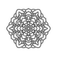 Vektor-Mandala-Tattoo-Designs vektor