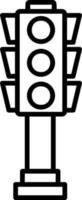 Ampel-Vektor-Symbol vektor