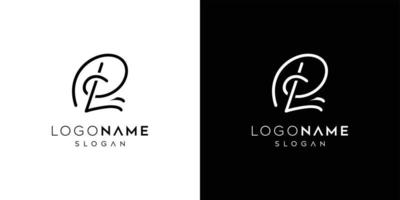 abstrakt Brief lp Logo, Brief pl Vektor Logo Design Vorlage