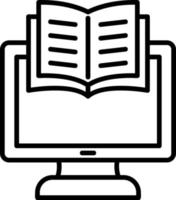 E-Book Vektor Symbol