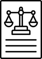 Court-Vektor-Symbol vektor