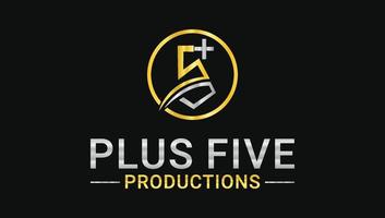 kreativ p5 Plus oder Plus fünf Produktionen Monogramm Logo Design Vorlage vektor