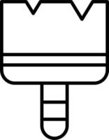 Pinsel-Vektor-Symbol vektor