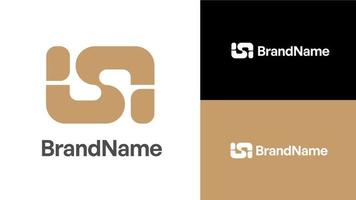 abstrakt minimalistisk logotyp design mall för några ändamål vektor