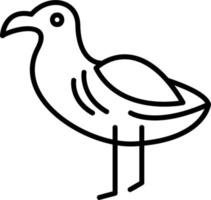 albatross vektor ikon