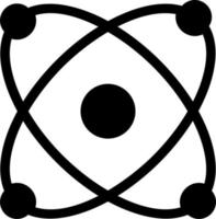 atom- vektor ikon
