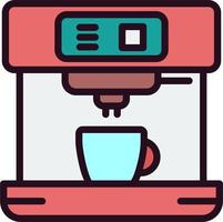 Vektorsymbol für Kaffeemaschine vektor