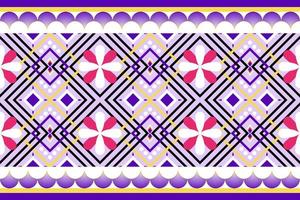 färgrik geometrisk etnisk sömlös mönster design för tapet, bakgrund, tyg, ridå, matta, Kläder, och omslag. vektor