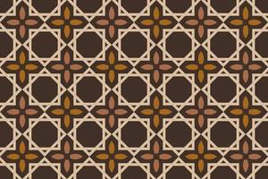 Braunton geometrisch ethnisch nahtlos Muster entworfen zum Hintergrund, Hintergrund, traditionell Kleidung, Teppich, Vorhang, und Zuhause Dekoration. vektor