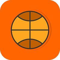 basketboll vektor ikon design