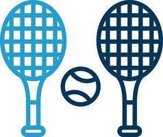 Tennis-Vektor-Icon-Design vektor