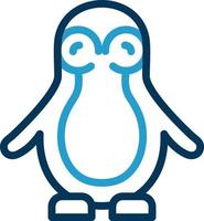 Pinguin Vektor Symbol Design