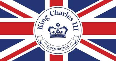 König Charles iii Krönung - - Prinz Charles von Wales wird König von England vektor