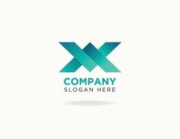 Unternehmen Webseite modern minimal Logo Design vektor