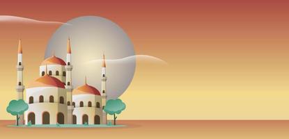 Ramadhan kareem islamisch Hintergrund. vektor