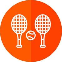 Tennis-Vektor-Icon-Design vektor