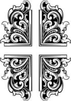 Vektor Ornament Muster Design