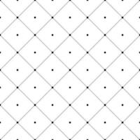 sömlös mönster geometrisk polka punkt och diamant svartvit tona svart bakgrund, bricka mönster, randig skjorta. vektor