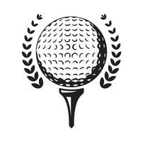 Golf Vektor, Vektor Jahrgang Golf Elemente Sammlung