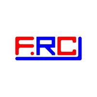 frc brev logotyp kreativ design med vektor grafisk, frc enkel och modern logotyp.