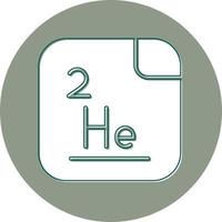 helium vektor ikon