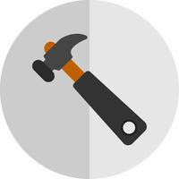 Hammer-Vektor-Icon-Design vektor