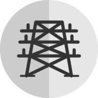 Elektroturm-Vektor-Icon-Design vektor