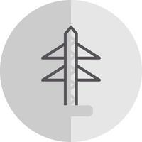 Elektroturm-Vektor-Icon-Design vektor
