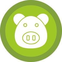Schwein-Vektor-Icon-Design vektor