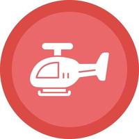 Hubschrauber-Vektor-Icon-Design vektor