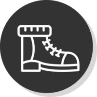 Boot-Vektor-Icon-Design vektor