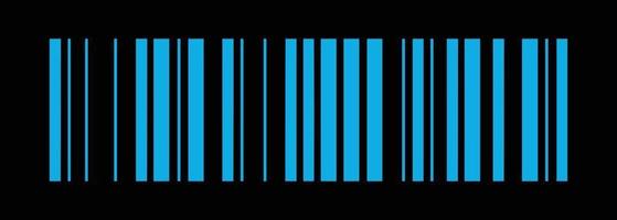 Barcode Streifen Etiketten im retro futuristisch Design Element vektor