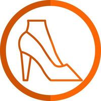 High Heels-Vektor-Icon-Design vektor