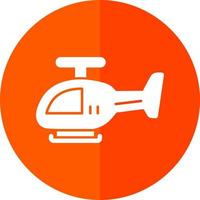 Hubschrauber-Vektor-Icon-Design vektor