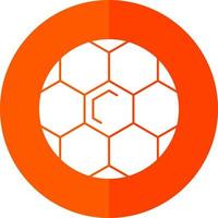 Fußball-Vektor-Icon-Design vektor