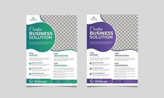 företags affärsblad flygblad affisch broschyr broschyr täcka design layout bakgrund, två färger schema vektor