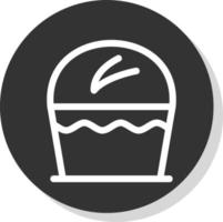 Brioche-Vektor-Icon-Design vektor